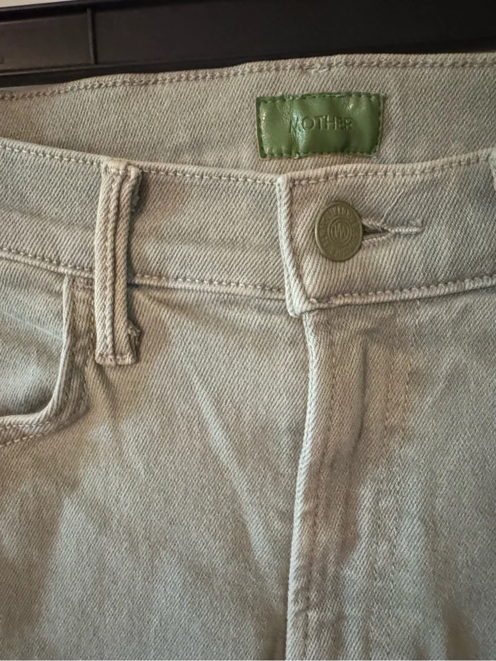 MOTHER Light Sage Flare Jeans - Picture 4 of 5